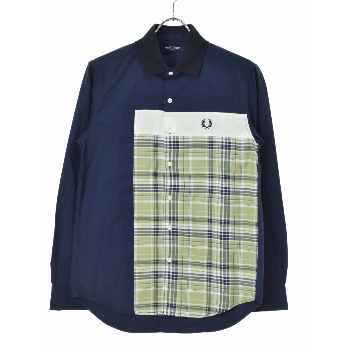 FRED PERRY / եåɥڥ꡼θF4546 MIX PANELLED SHIRTĹµġרܺٲ