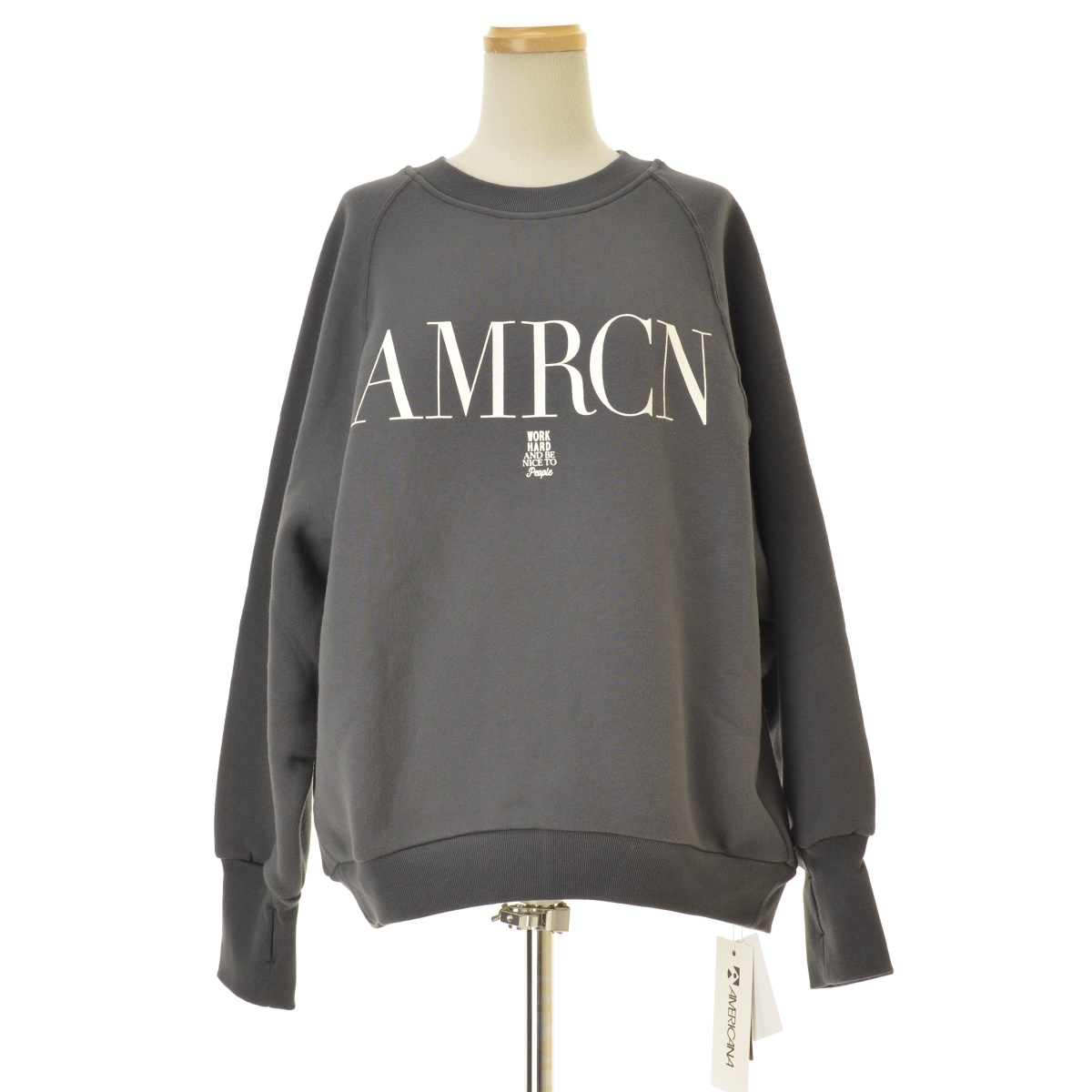 Americana  L'APPARTEMENT / ꥫ  ѥȥθ24AW 24070570005630 CREW NECK SWEATĹµåȡרܺٲ