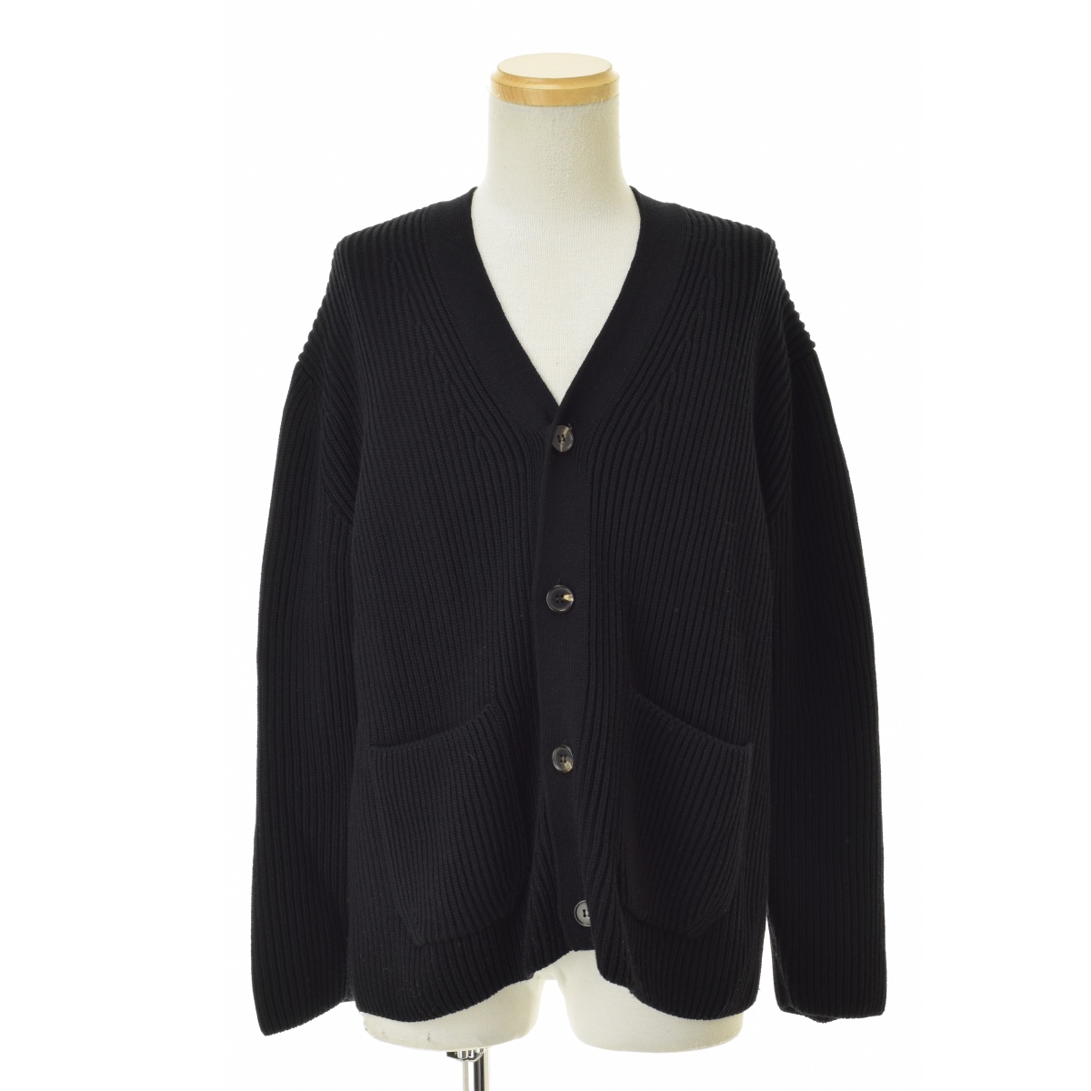 BATONER / ХȥʡθBN-22FM-037 SOLID WOOL RIB CARDIGAN åɥ  VͥåĹµǥרܺٲ