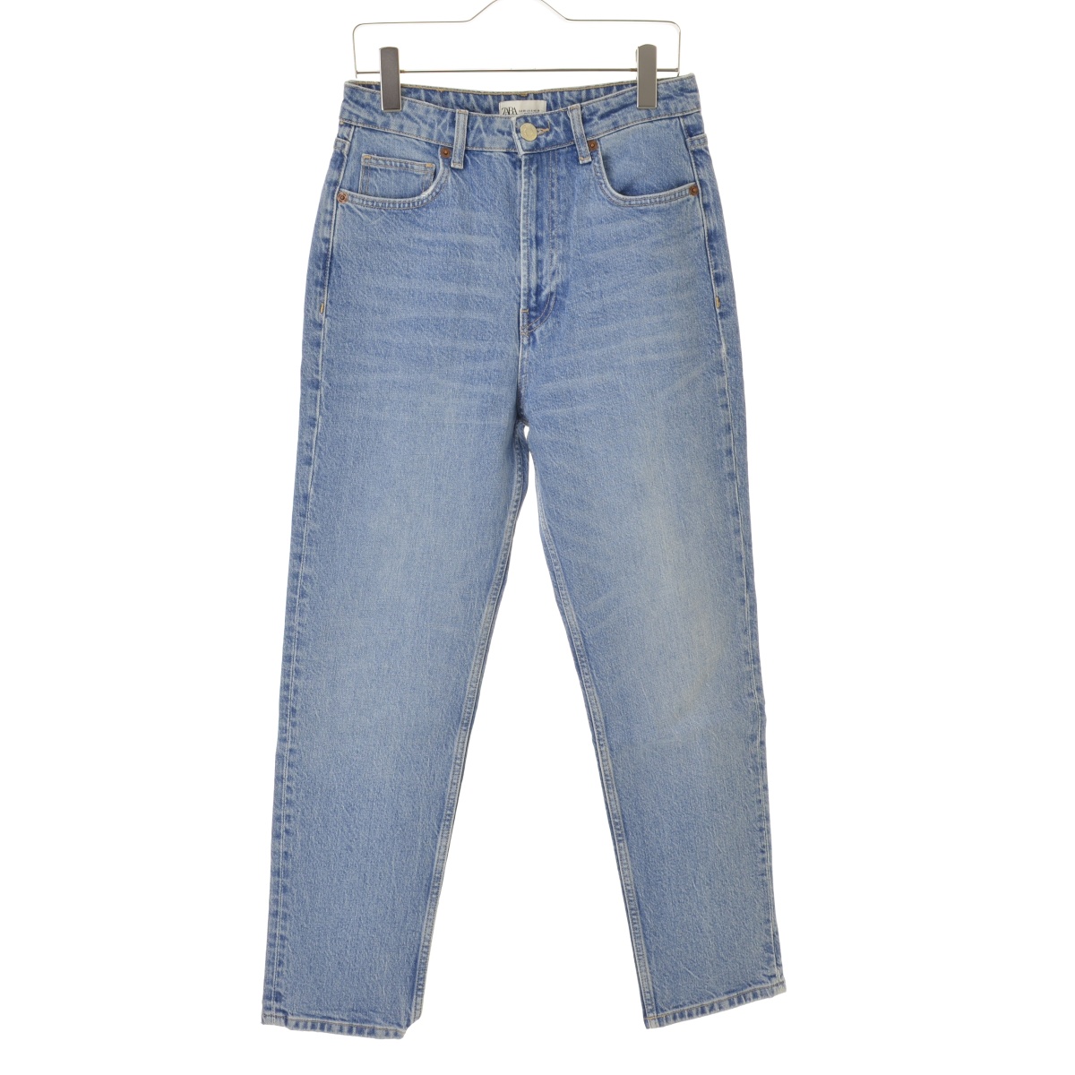 カーペンターデニムパンツ ZARA ザラ ウォッシュドカーペンターデニム
