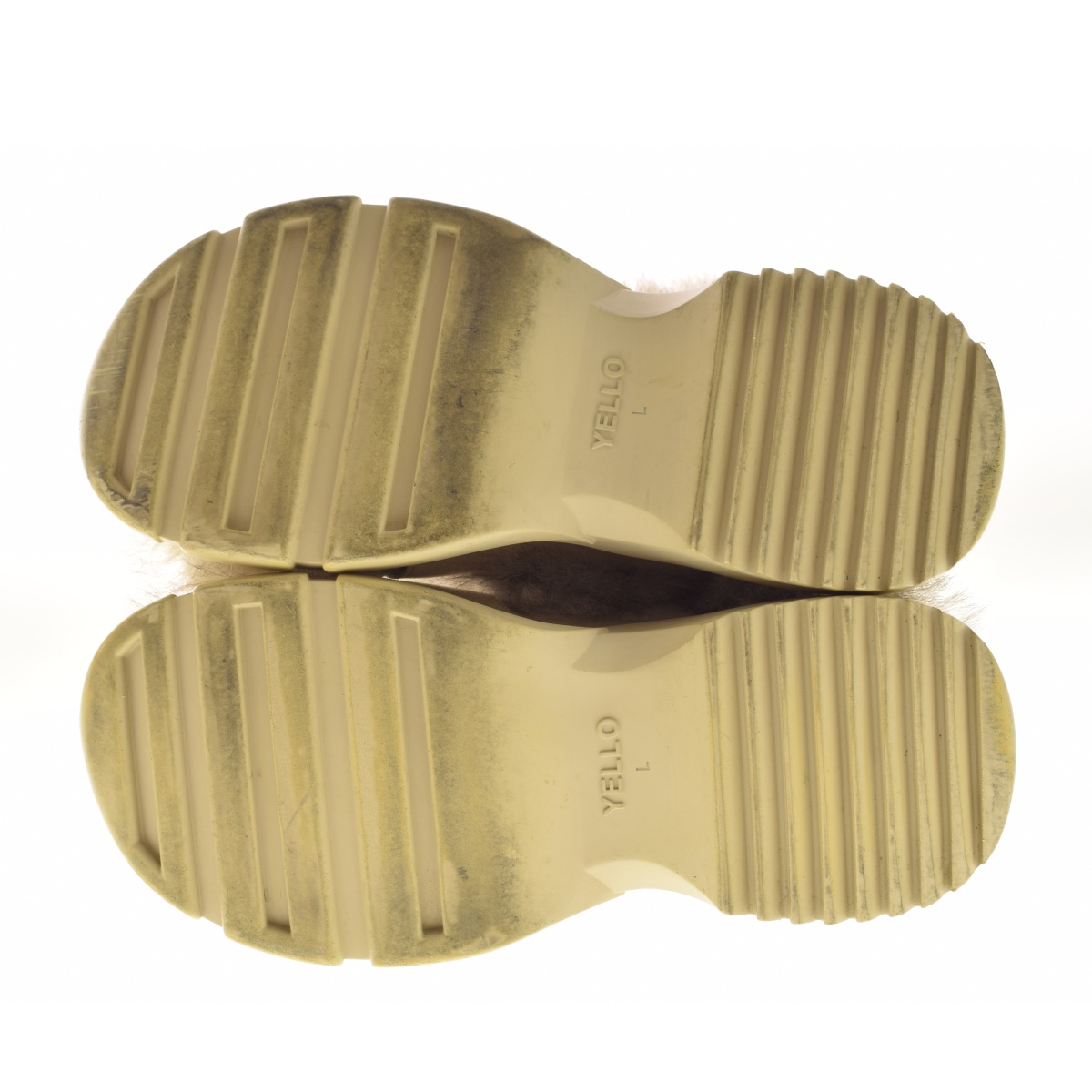 ブランド古着】YELLO / イエロ MOLO SHORT BOOTS ファー ブーツ