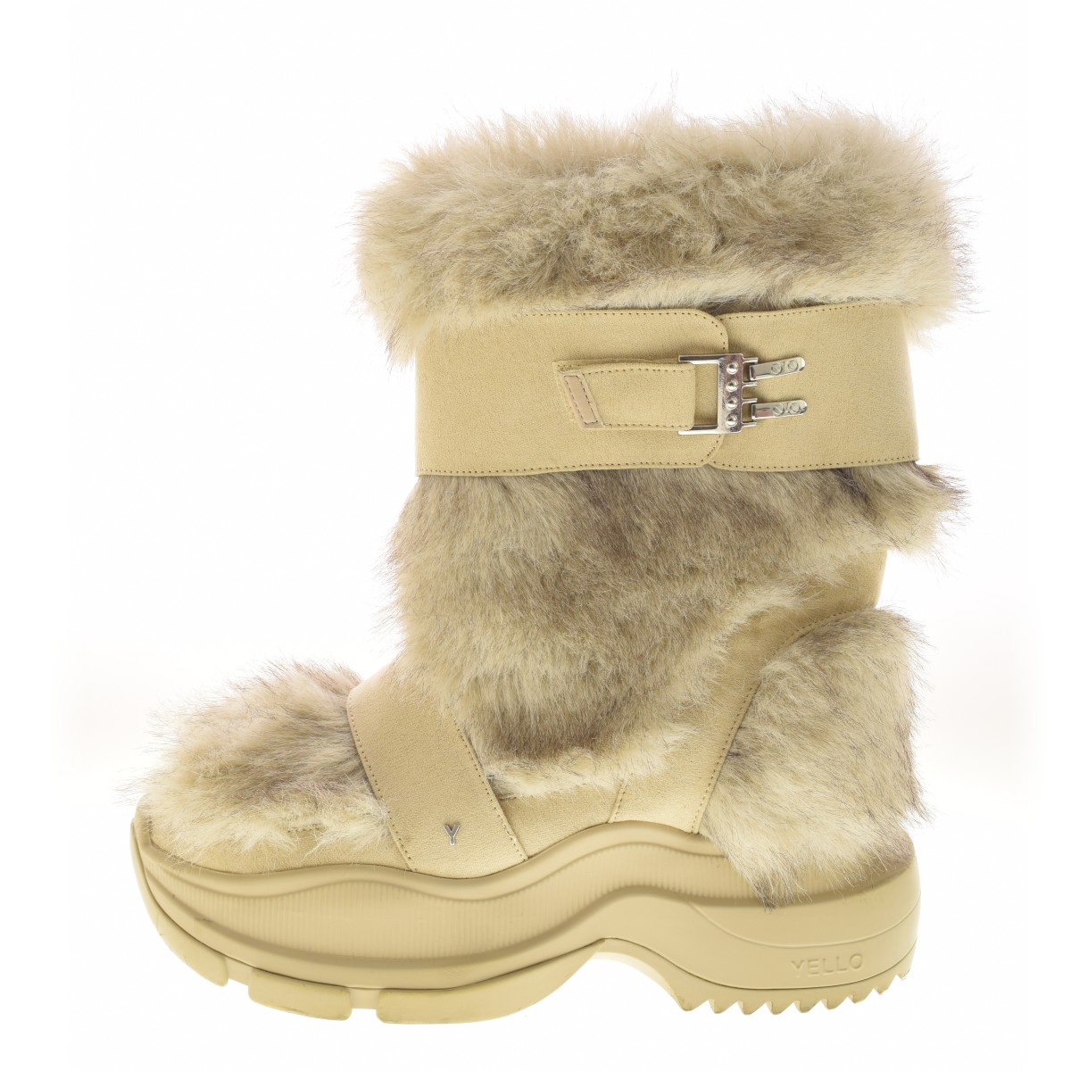 Buku YELLO ファーブーツ 完売品 Sサイズ Buku様専用 YELLO ファーブーツ 完売品 Sサイズ - メルカリ