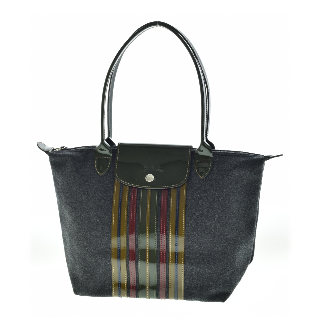 【良好品】 ブランド古着】LONGCHAMP / ロンシャン 2605416112 パテント バッグ