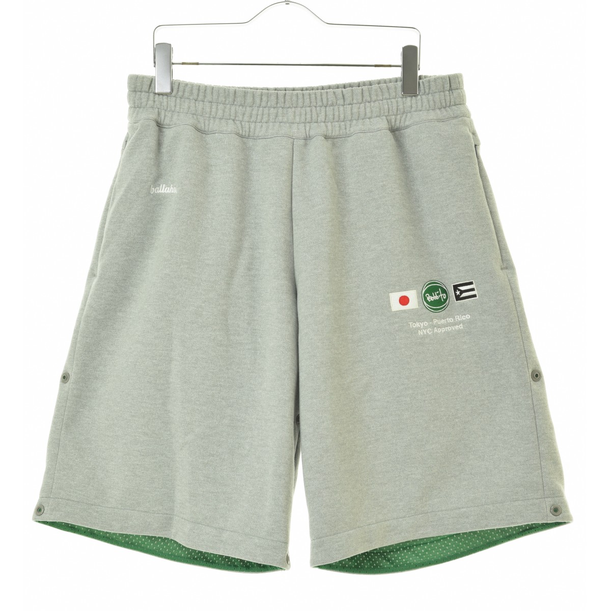 Bobbito × ballaholic hybrid sweat shorts