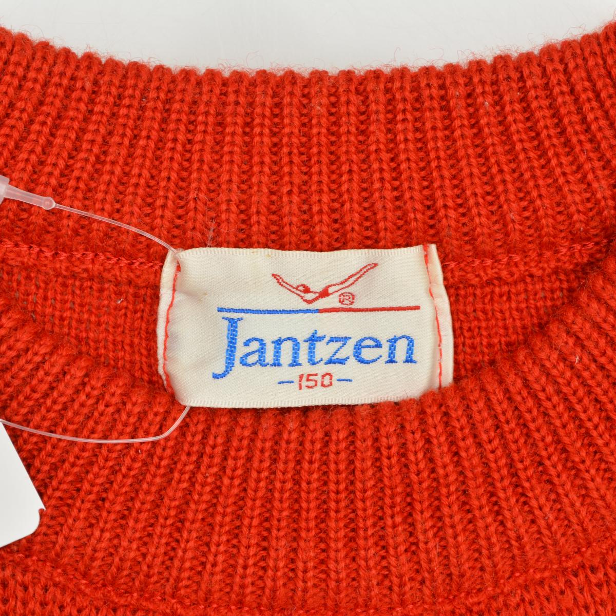ブランド古着】JANTZEN / ジャンセン 80s ロゴ 長袖ニットセーター 