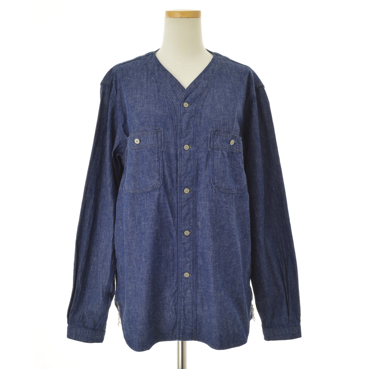 orslow / θNO COLLAR DENIM SHIRT Ρ顼ǥ˥˥åĹµġרܺٲ