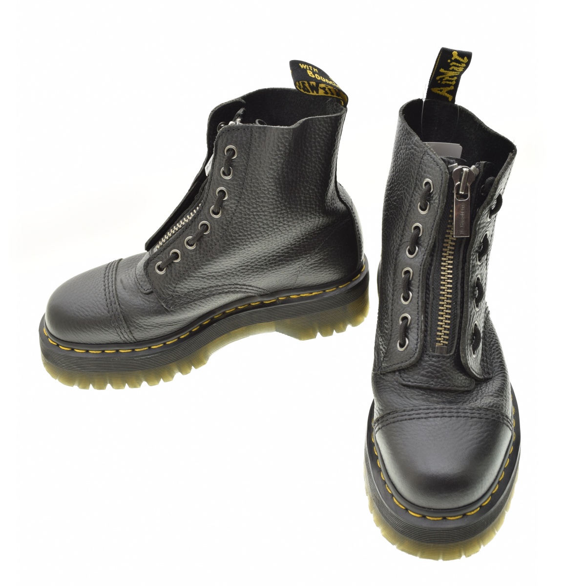 美品　ドクターマーチン　シンクレア　ジャングルブーツ　ワークブーツ　厚底　黒 楽天市場】Dr.Martens ドクターマーチン Sinclair Black Milled Nappa