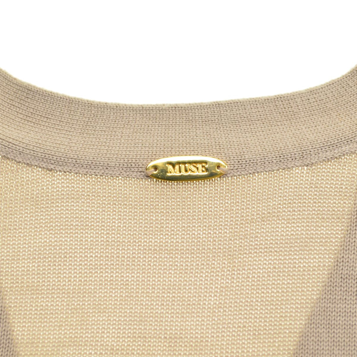 DEUXIEME CLASSE / ドゥーズィエムクラス 25SS 25080500404010 SOIE Vネック プルオーバー 長袖ニットセーター DEUXIEME CLASSE - 【DEUXIEMECLASSE】25SS 25080500404010 SOIE