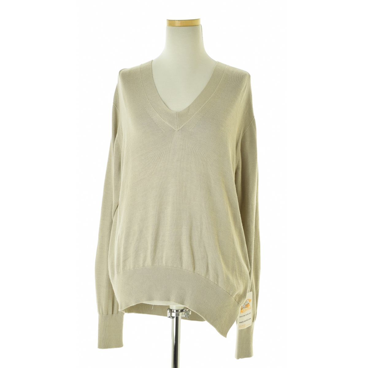 DEUXIEME CLASSE / ドゥーズィエムクラス 25SS 25080500404010 SOIE Vネック プルオーバー 長袖ニットセーター SOIE Vネック プルオーバー（ニット／セーター）｜Deuxieme