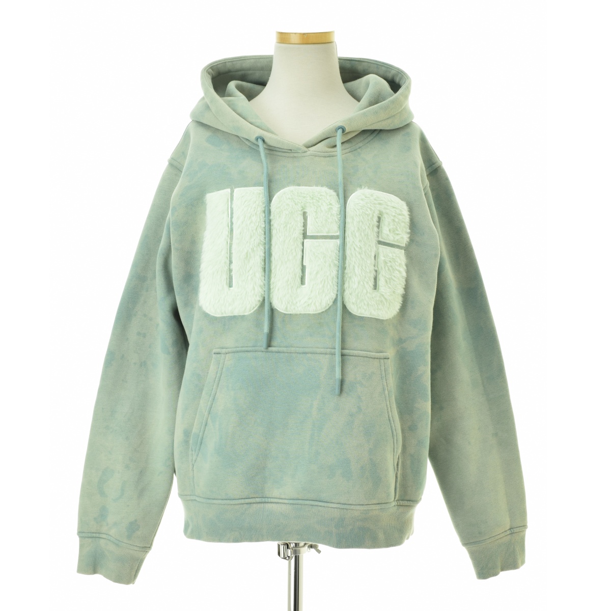 ugg rey fuzzy logo hoodie パーカー 【公式通販】